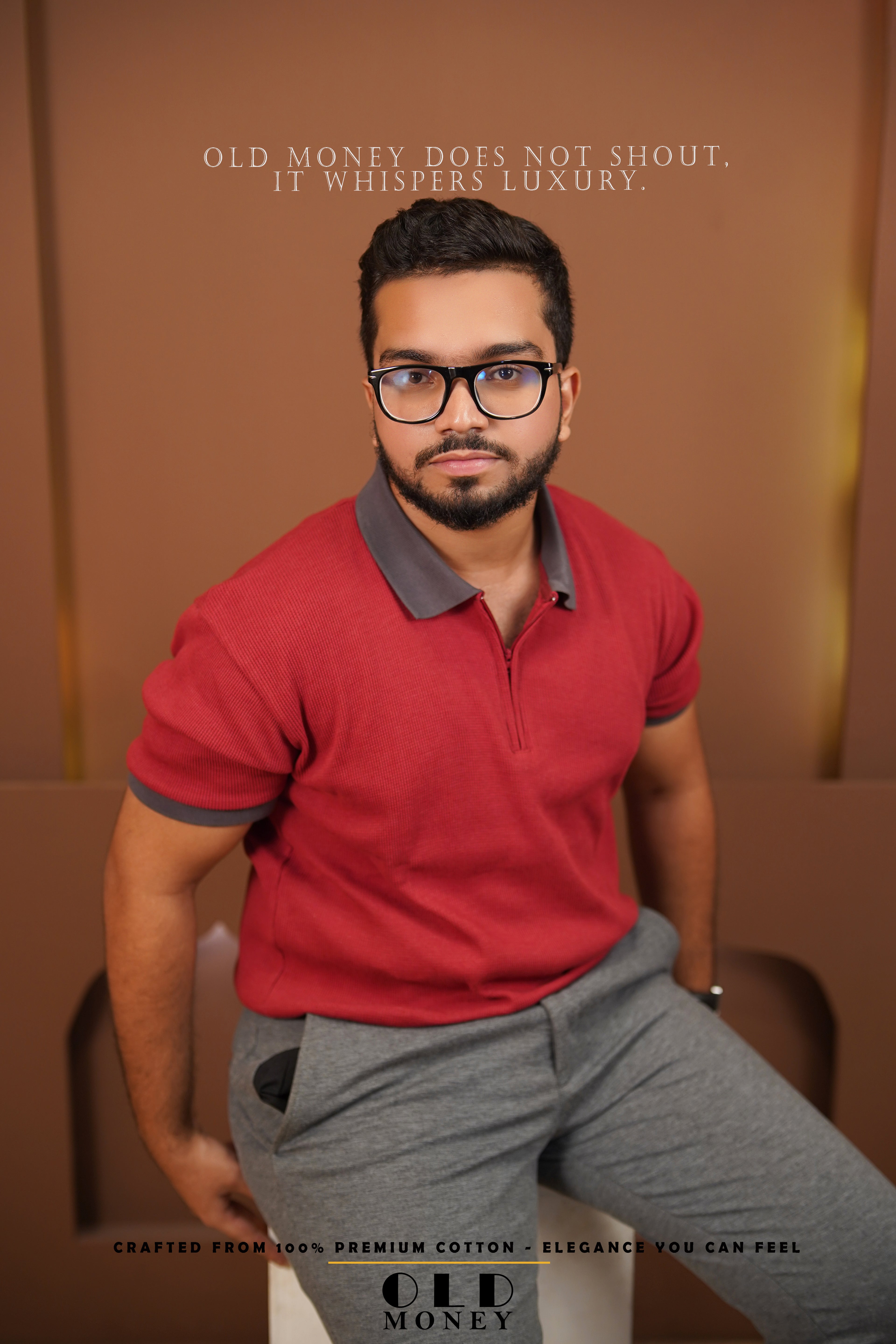 PRESTIGE POLO - Crimson Red