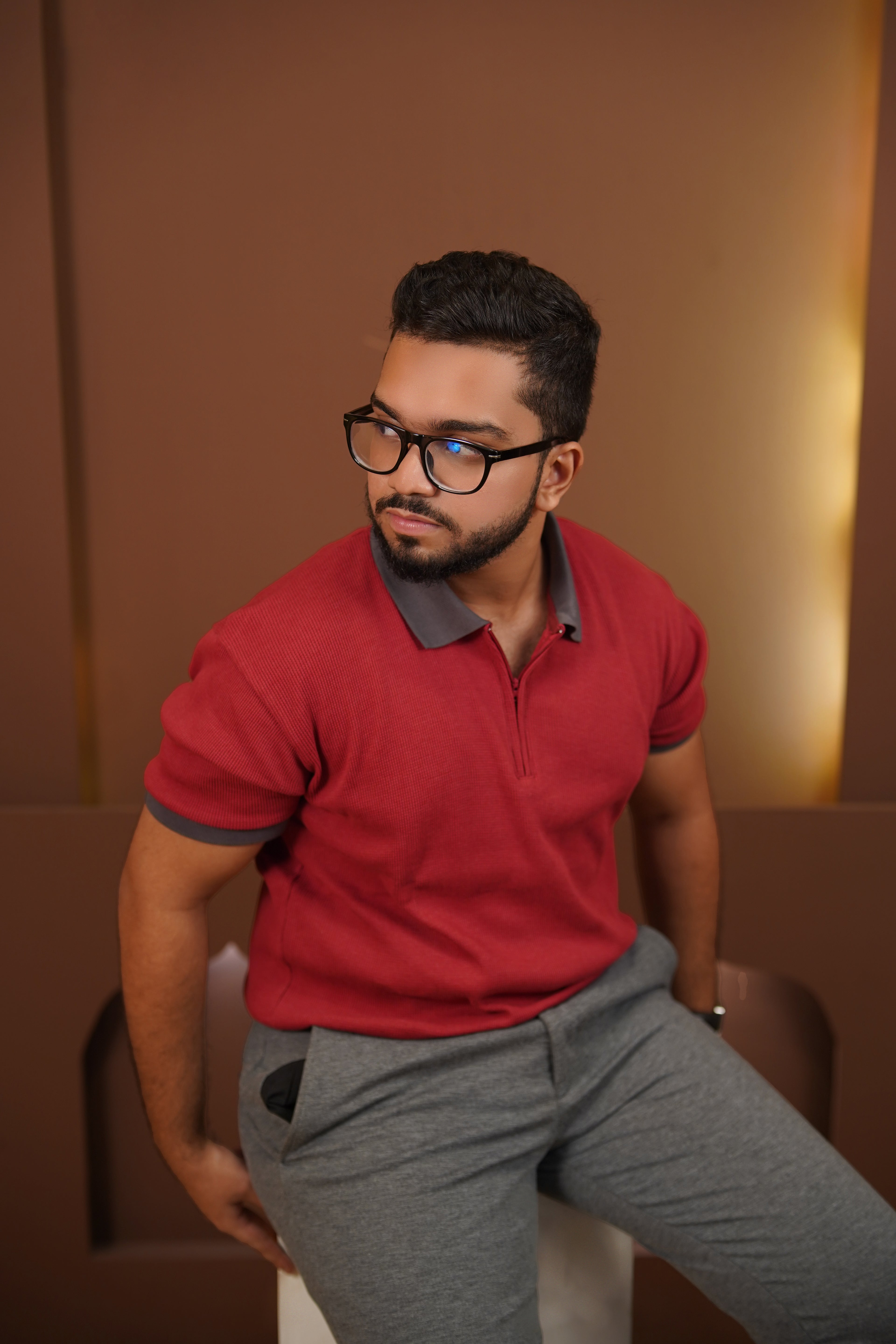 PRESTIGE POLO - Crimson Red